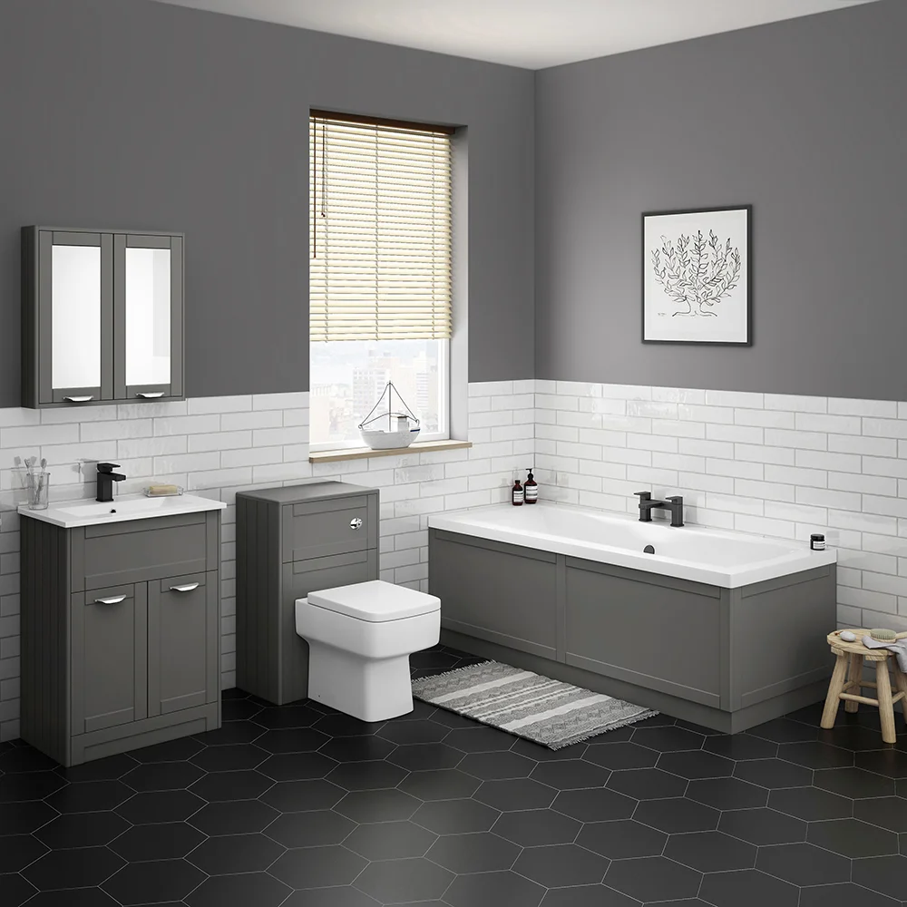 A complete Lì Raui bathroom concept